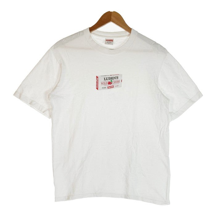 SUPREME シュプリーム 18AW LUDENS WILD CHERRY ルーデンスワイルドチェリー Tシャツ ホワイト sizeS 瑞穂店