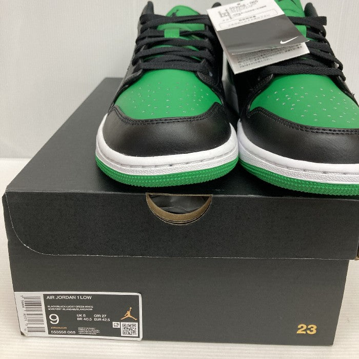 NIKE ナイキ AIR JORDAN 1 LOW エアジョーダン1ロー 553558-065 グリーン size27cm 瑞穂店