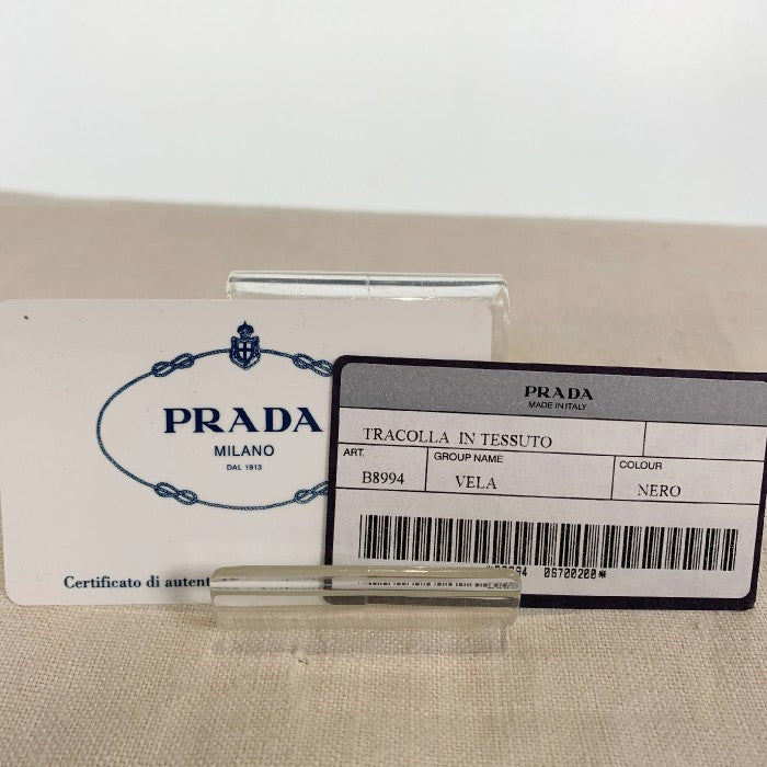 PRADA プラダ VELA ヴェラ ナイロン ショルダーバッグ NERO ブラック B8994 福生店