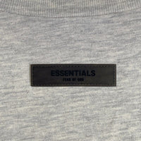ESSENTIALS エッセンシャルズ 1977 プリント ロングスリーブTシャツ ライトグレー Size L 福生店