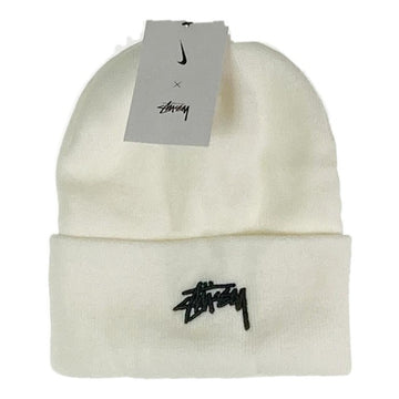 STUSSY×NIKE ステューシー×ナイキ NRG Cuffed Beanie White ビーニー ニット帽 ホワイト sizeF瑞穂店