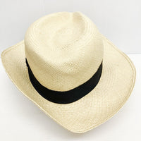 Ecua-Andino panama hats エクアアンディーノ ハンドメイド パナマハット 中折れハット ベージュ sizeM 瑞穂店