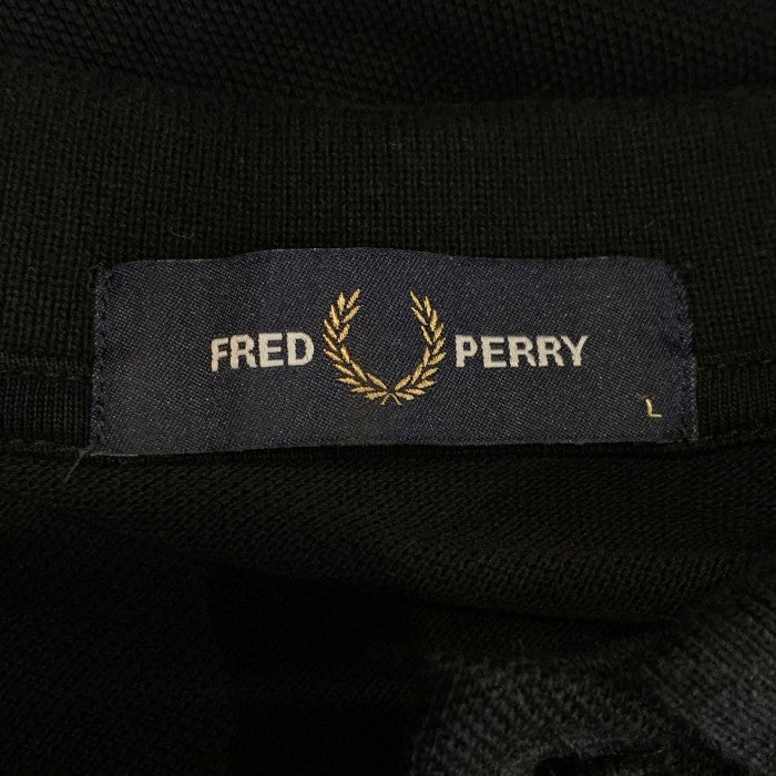 FRED PERRY フレッドペリー ボタンダウンシャツ チェック ブラック Size L 福生店