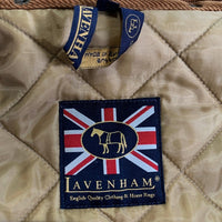 LAVENHAM ラベンハム ウール キルティングジャケット 中綿 フード脱着式 ベージュ Size 38 福生店