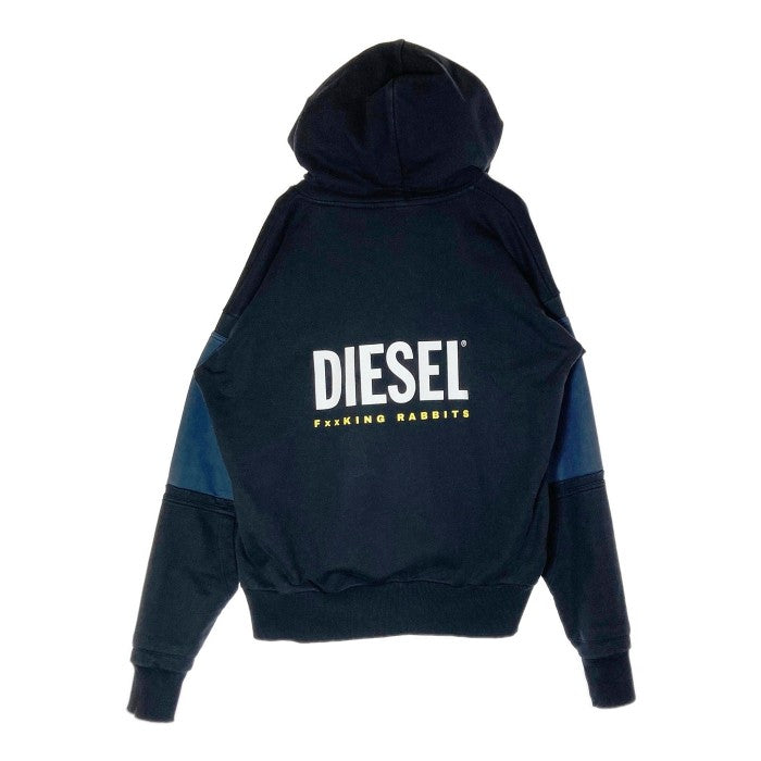 DIESEL×FR2(GR8) ディーゼル×ファッキンラビッツ パーカー ブラック sizeL 瑞穂店