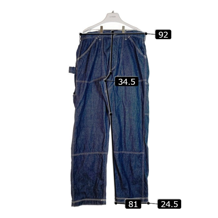 FREEWHEELERS フリーホイーラーズ THE IRONALL FACTORIES Coレーベル  Lot 102 DENIM OVERALLS デニムパンツ インディゴ sizeW34 瑞穂店