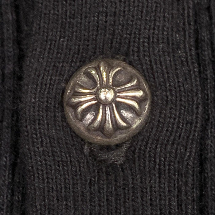 Chrome Hearts クロムハーツ CROSS BUTTON THERMAL HENLY L/S クロス
