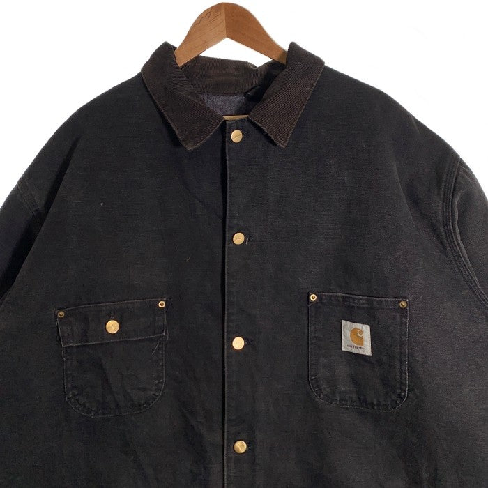 Carhartt カーハート Michigan Chore Coat チョアコート ブラック ブランケットライナー Size - 福生店