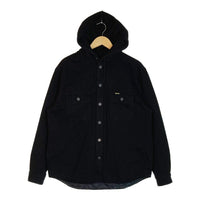 SUPREME シュプリーム 22AW Fleece Hoodie Denim Shirt ブラック sizeM 瑞穂店