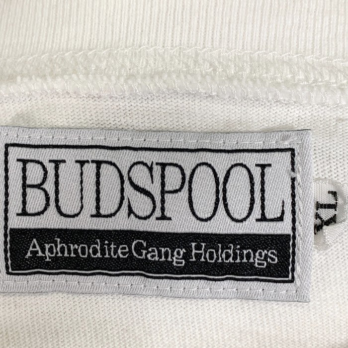 BUDSPOOL バッズプール APHRODITE GANG フォト Tシャツ 舐達麻 ホワイト Size XL 福生店