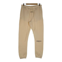 ESSENTIALS エッセンシャルズ SWEAT PANT スウェットパンツ ラバーロゴ クリーム Size M 福生店