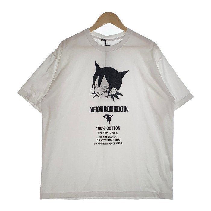 NEIGHBORHOOD ネイバーフッド 23SS JUN INAGAWA ジュンイナガワ プリントTシャツ ホワイト 231PCJIN-ST03S Size XL 福生店