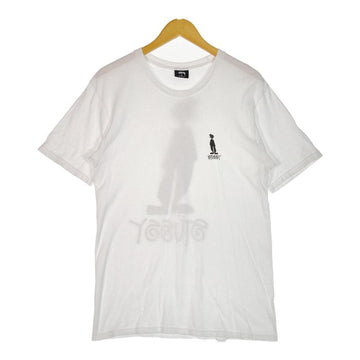 Stussy ステューシー シャドウマン Tシャツ  白 sizeM 瑞穂店