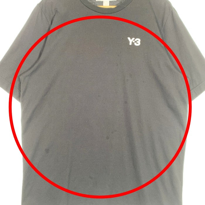 Y-3 ワイスリー 20周年 バック刺繡 Tシャツ ブラック HG8797 Size L 福生店