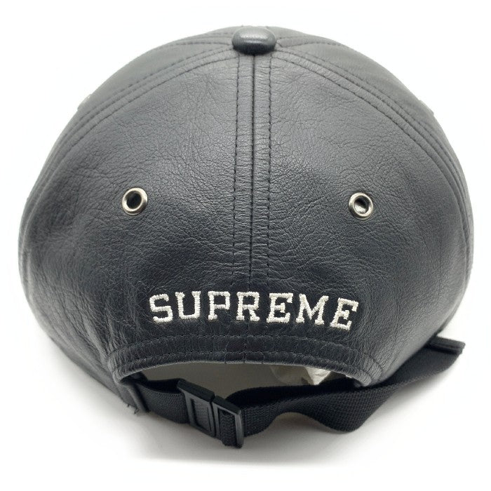 SUPREME シュプリーム 18AW THE NORTH FACE ノースフェイス Leather 6 Panel レザー6パネル キャップ ブラック NN41804I 福生店