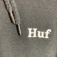 HUF ハフ ハーフジップ パーカー ブラック sizeM 瑞穂店