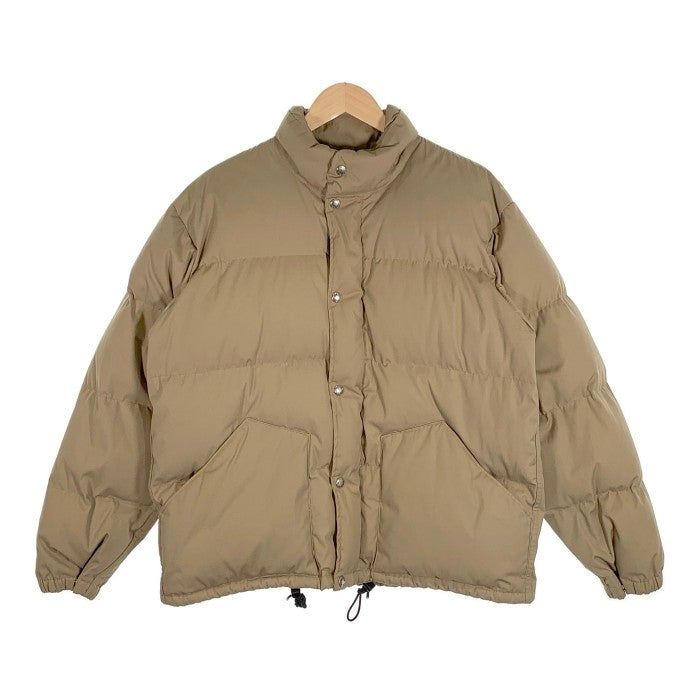 THE NORTH FACE ノースフェイス ダウンジャケット ベージュ フード無し オールド ND-2009 Size LL 福生店