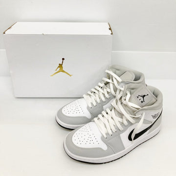 NIKE WMNS AIR JORDAN 1 MID ナイキ ウィメンズ エア ジョーダン 1 ミッド ライトスモークグレイ BQ6472-015 Light Smoke Grey size27.0cm 瑞穂店