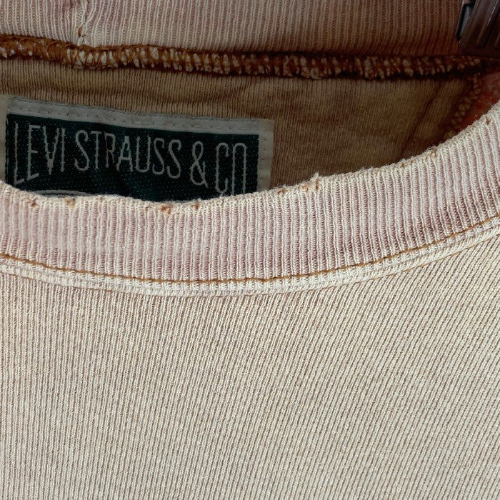 LEVI'S リーバイス 90’s 半袖 刺繍スウェット ベージュ sizeL 瑞穂店