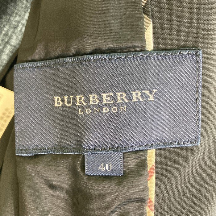 BURBERRY  バーバリー ３ピースセットアップスーツ ブラック size40 /size38 瑞穂店