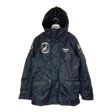 AVIREX アヴィレックス N-3B フライトジャケット TIGER SHARKS ブラック 6172176 Size L 瑞穂店