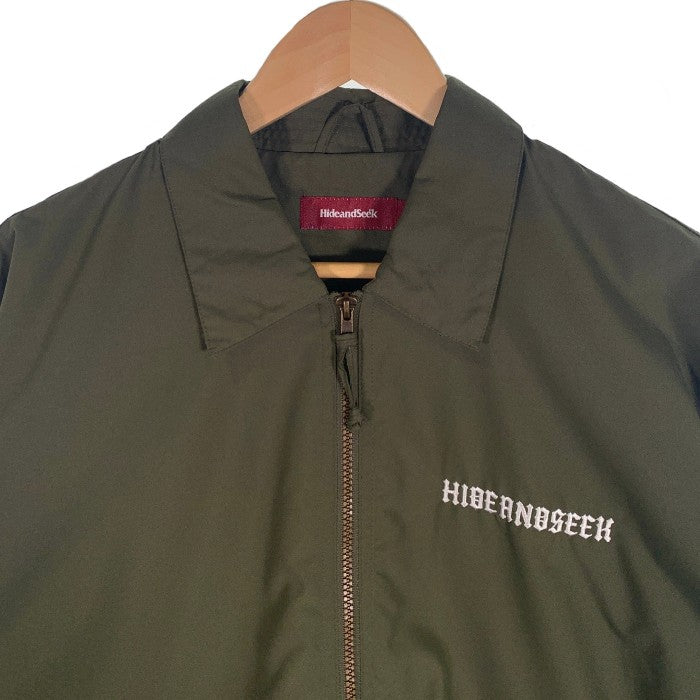 Hide and Seek ハイドアンドシーク Harrington Jacket ハリントンジャケット スウィングトップ オリーブ HJ- –  GolRagオンラインショップ