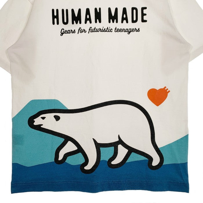 HUMAN MADE ヒューマンメイド GRAPHIC T-SHIRT グラフィックTシャツ ホワイト HM25CS034 Size L 福生店