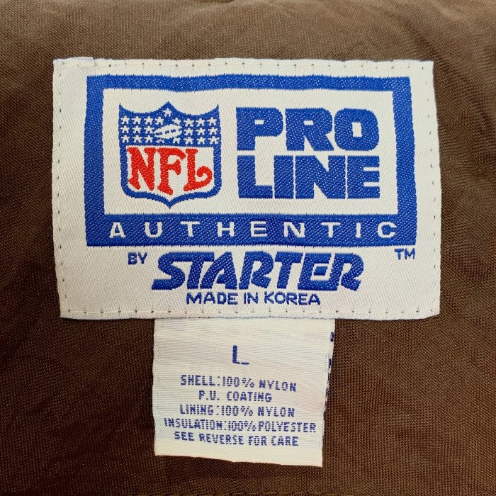 US古着 90's PRO LINE by STARTER スターター NFL BROWNS ナイロンジャケット 中綿 Size L 福生店