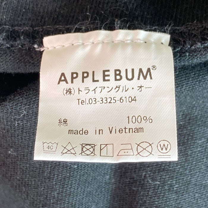 APPLEBUM アップルバム Girls,Girls,Girls BONITA プリント Tシャツ ブラック sizeL 瑞穂店