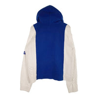 KITH キス Dodgers ドジャース COMBO HOODIE ニット切替 スウェットパーカー ブルー ホワイト Size L 福生店