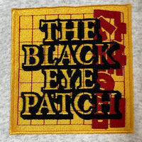 THE BLACK EYE PATCH ブラックアイパッチ 刺繍 ロゴパーカー ライトグレー sizeXL 瑞穂店