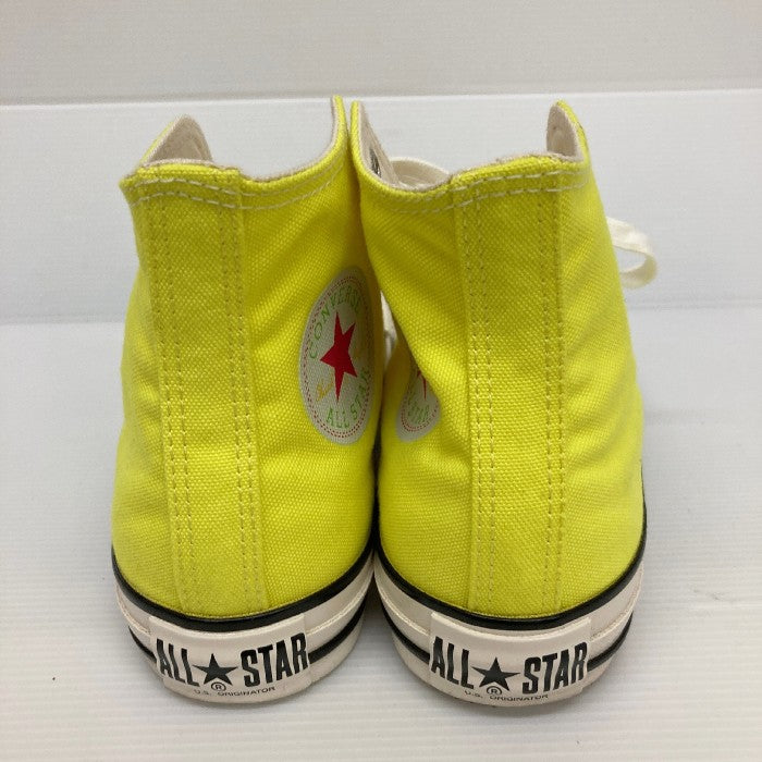 converse コンバース ALL STAR US NEON COLORS OF HI レディーススニーカー オールスター ネオンカラーズ 1SC943  ネオンイエロー 24.0cm瑞穂店