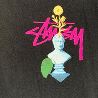 STUSSY ステューシー PSYCHEDELIC TEE サイケデリック Tシャツ ブラック Size L 福生店