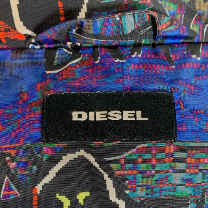 DIESEL ディーゼル 総柄プリント 中綿 ジャケット Size M 福生店