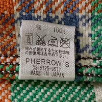 Pherrow's フェローズ ヘビーフランネルシャツ チェック グリーン Size L 福生店