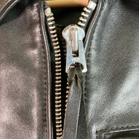 KADOYA カドヤ レザージャケット シングルライダース ASV1  ステアハイド 日本製 ブラック  size40 瑞穂店