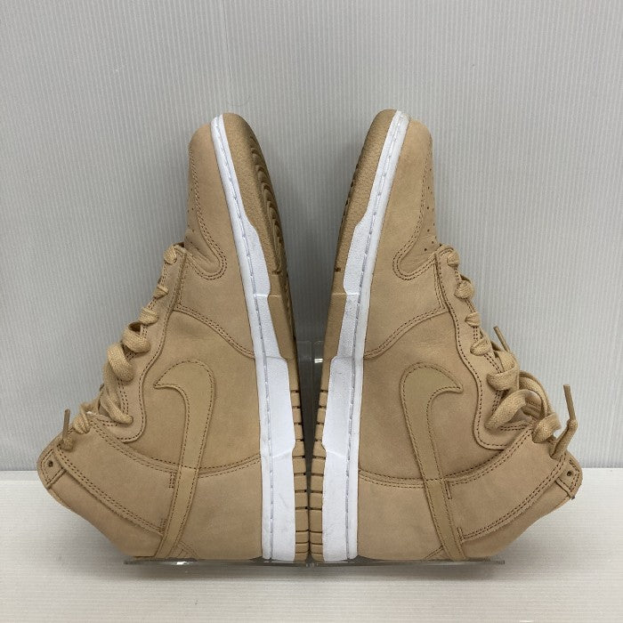 NIKE ナイキ WMNS DUNK HIGH PRM MF ウィメンズ ダンクハイ プレミアム ベージュ size26.5cm 瑞穂店