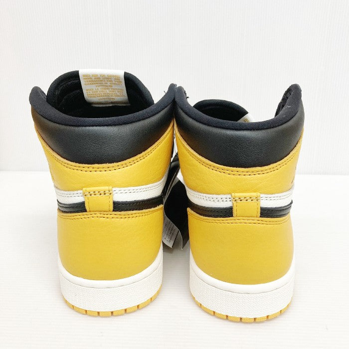 NIKE ナイキ Air Jordan 1 Retro High OG Taxi エアジョーダン1 レトロ ハイ OG タクシー 555088-711 ブラック×イエロー size27cm 瑞穂店