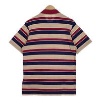 SUPREME シュプリーム 19SS Classic Logo Stripe Polo クラシックロゴ ストライプ ポロ シャツ Size M 福生店