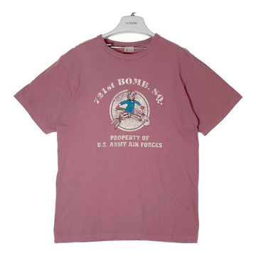 BUZZ RICKSON'S バズリクソンズ プリントTシャツ レッド sizeXL 瑞穂店