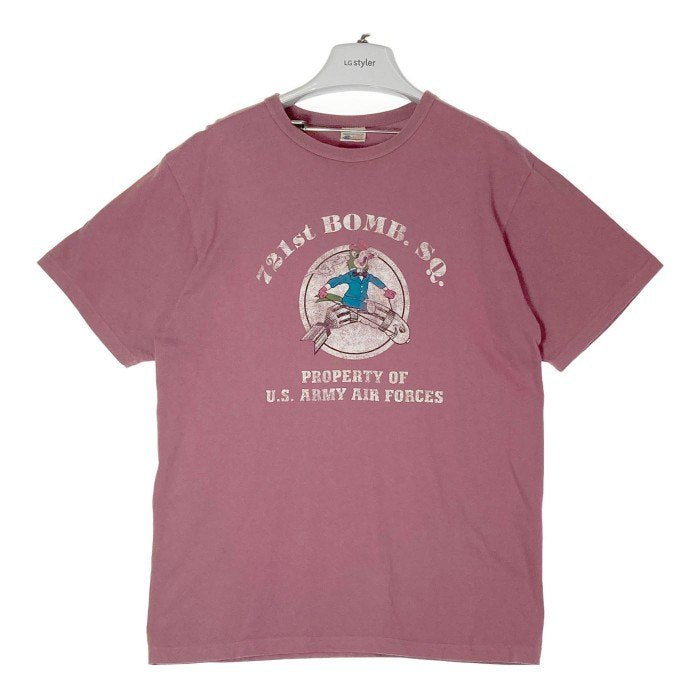 BUZZ RICKSON'S バズリクソンズ プリントTシャツ レッド sizeXL 瑞穂店