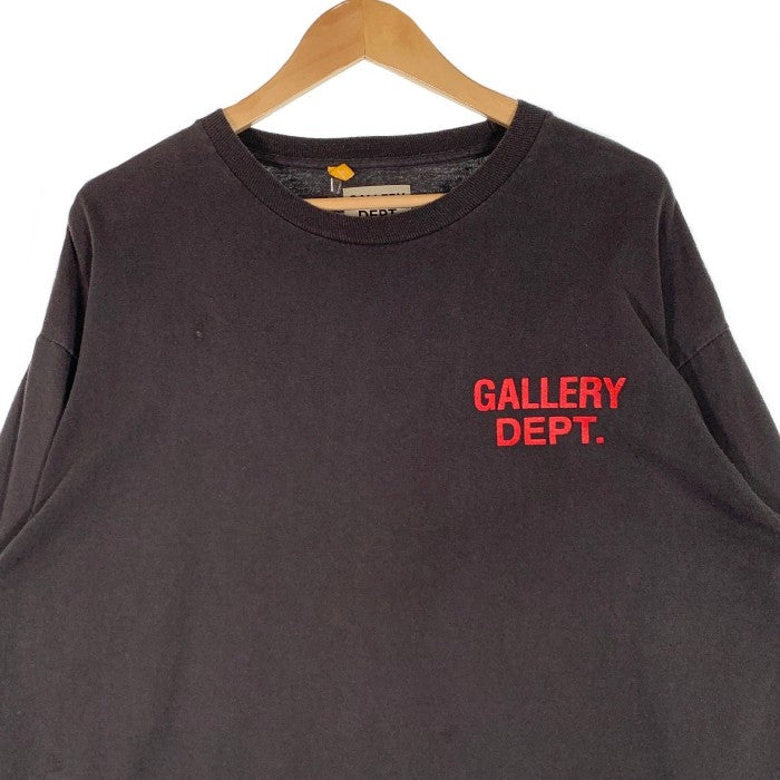 GALLERY DEPT. ギャラリーデプト プリント ロングスリーブTシャツ チャコール Size L 福生店