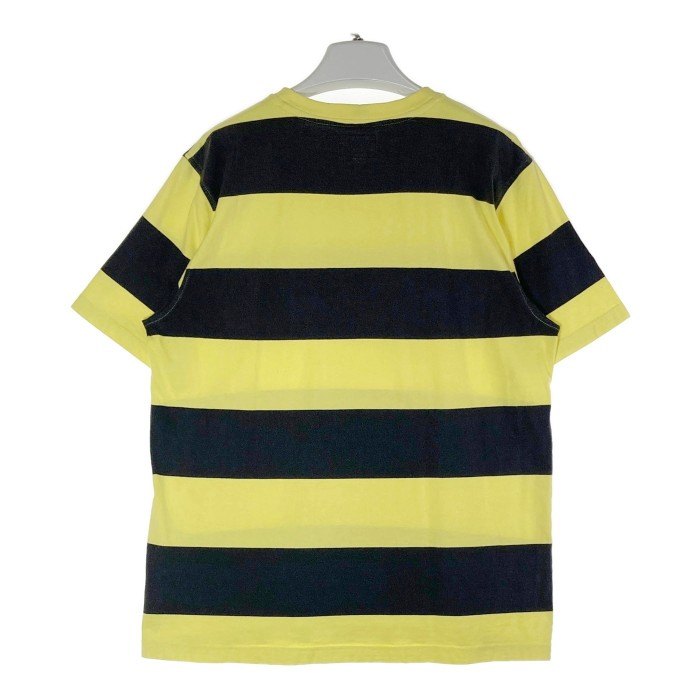 STUSSY  ステューシー Bold Stripe Crew 1140119 イエロー ブラック sizeM 瑞穂店