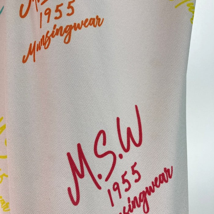 Munsingwear マンシングウェア 半袖ゴルフウェア ポロシャツ マルチカラー sizeM 瑞穂店