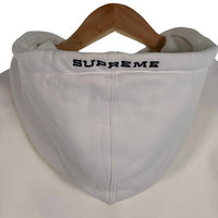 SUPREME シュプリーム 21SS NIKE ナイキ Half Zip Hooded Sweatshirt ハーフジップ スウェットパーカー ホワイト DB2842-133 並行品 Size M 福生店