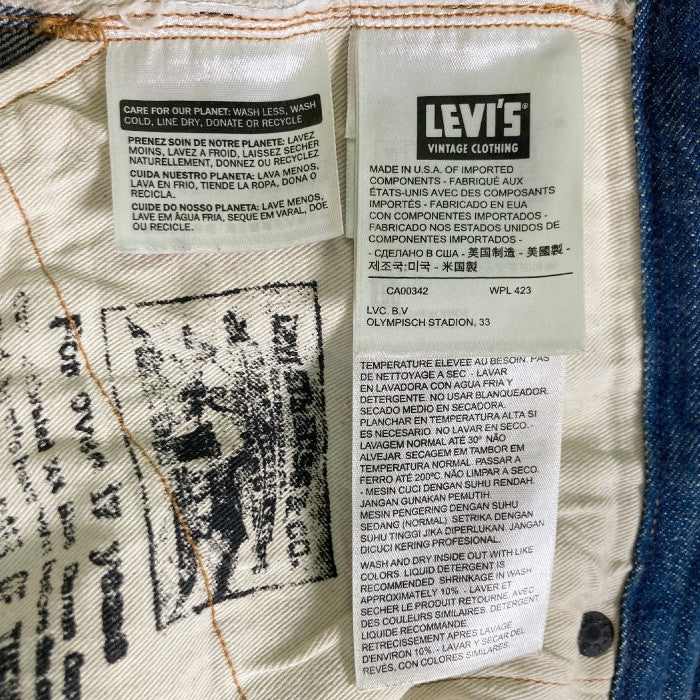 LEVI'S VINTAGE CLOTHING リーバイス ヴィンテージクロージング 90501-0009 1890年復刻 501XX シンチバック デニムパンツ インディゴ sizeW33 L34 瑞穂店