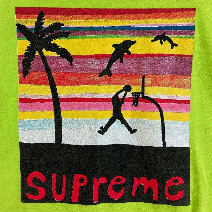 Supreme シュプリーム 21SS DUNK TEE バスケット Tシャツ グリーン sizeL 瑞穂店