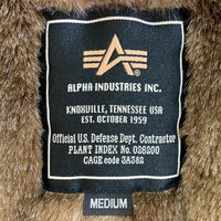 ALPHA アルファ USAL N-1 デッキジャケット 20521-314 カーキ sizeM 瑞穂店