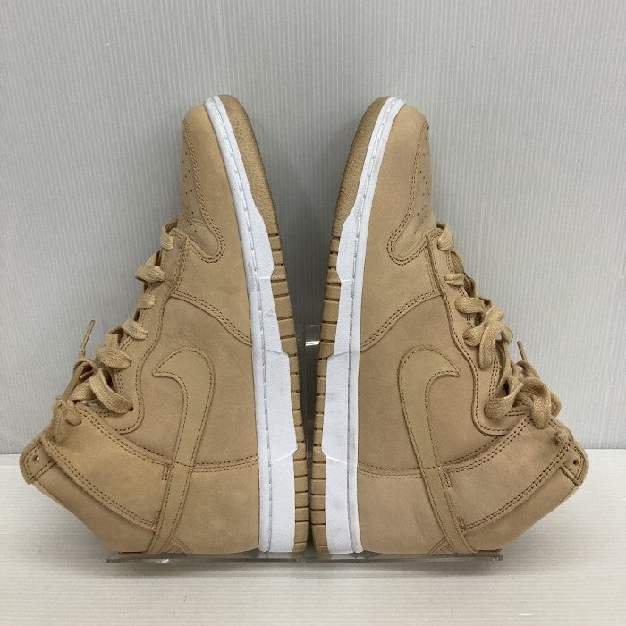 NIKE ナイキ WMNS DUNK HIGH PRM MF ウィメンズ ダンクハイ プレミアム ベージュ size26.5cm 瑞穂店