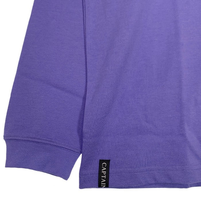 CAPTAINS HELM キャプテンズヘルム 23SS LDN LOGO LS TEE ロゴプリント ロングスリーブTシャツ バイオレット Size L 福生店